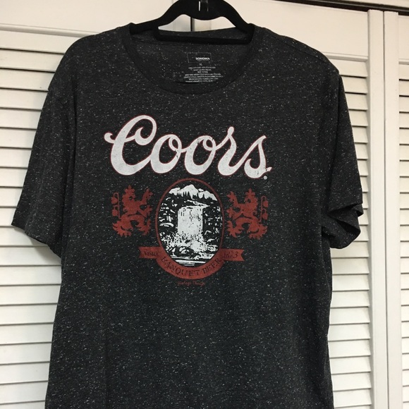 coors beer t shirt